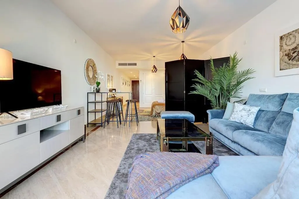 Luxurious 80M² Studio Apartment, Stunning Sea Views - Rio Real Golf, Marbella Spain